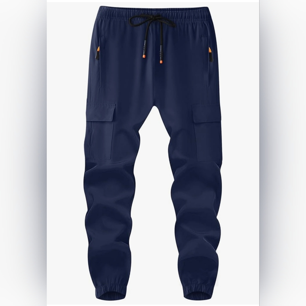 Cargo Jogger‎ Youth Quick Dry Athletic Pants Lightweight Pocket 13-14 NEW